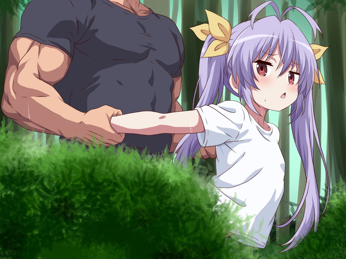 地方に飛ばされたおじさんが仲良くなった地元の子と遊んでる絵です 