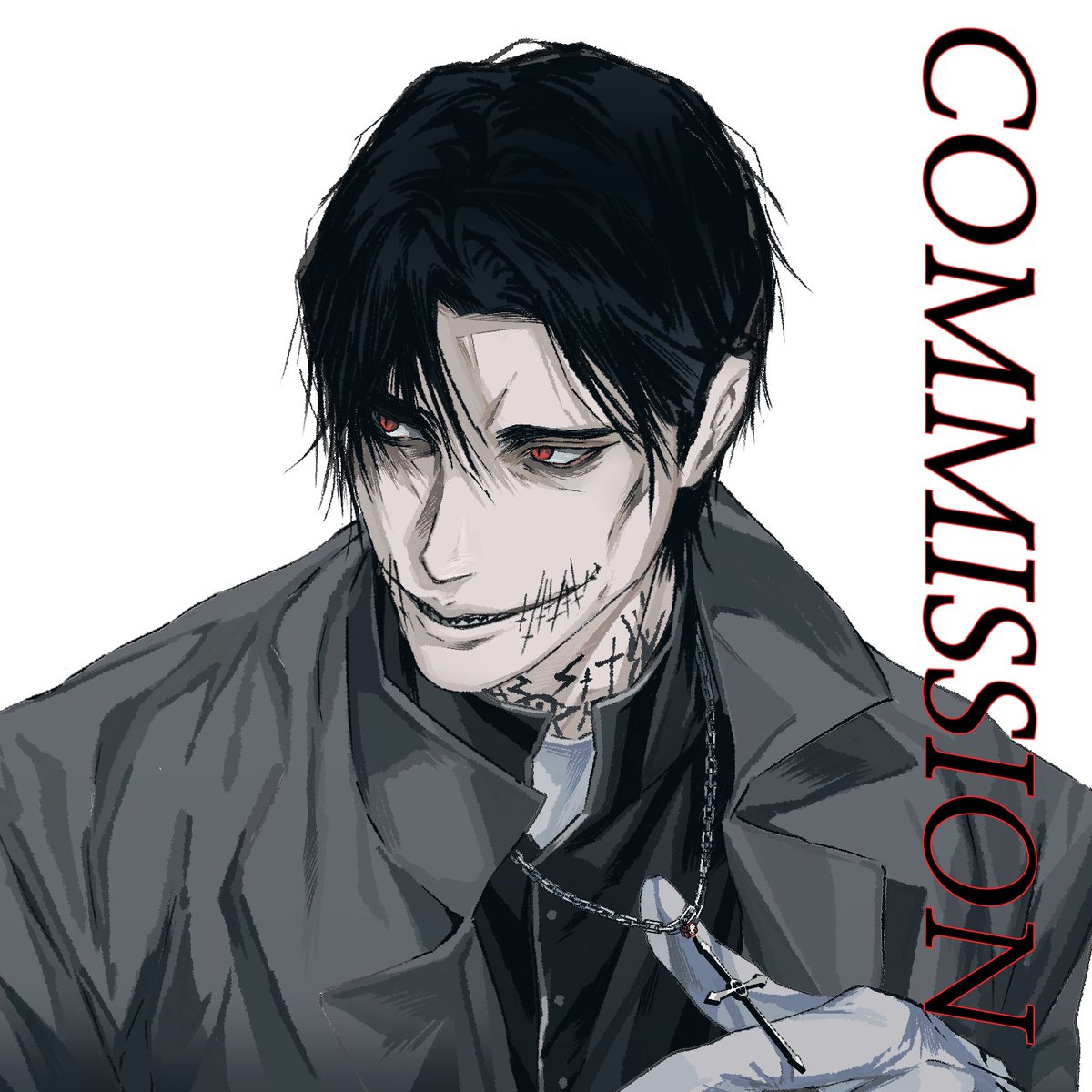 B 커미션 tweet media