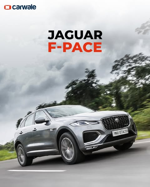 CarWale's tweet photo. The Jaguar F-Pace, a stunning 5-seater SUV, starts at ₹84.31 Lakh with powerful engine options and an automatic transmission.
#jaguar #fpace #jaguarfpace #cwphotos #cars #automobiles #carupdates #automobileupdates https://t.co/ykZrrzhOFD
