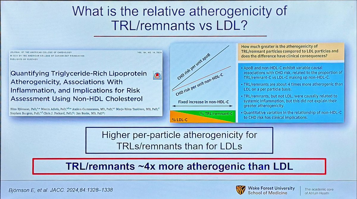 Dr. Martha Gulati ♥️🫀❤️🩹🇨🇦 (@drmarthagulati) on Twitter photo #EASCongress2025 <a href="/DrMichaelShapir/">Michael D. Shapiro</a> in joint <a href="/society_eas/">European Atherosclerosis Society</a> <a href="/ASPCardio/">ASPC</a> session kicking off what we know about #triglycerides & remnant particles 
#residualrisk #CVprev #CardioTwitter #EASCongress2025 <a href="/DrMichaelShapir/">Michael D. Shapiro</a> in joint <a href="/society_eas/">European Atherosclerosis Society</a> <a href="/ASPCardio/">ASPC</a> session kicking off what we know about #triglycerides & remnant particles 
#residualrisk #CVprev #CardioTwitter
