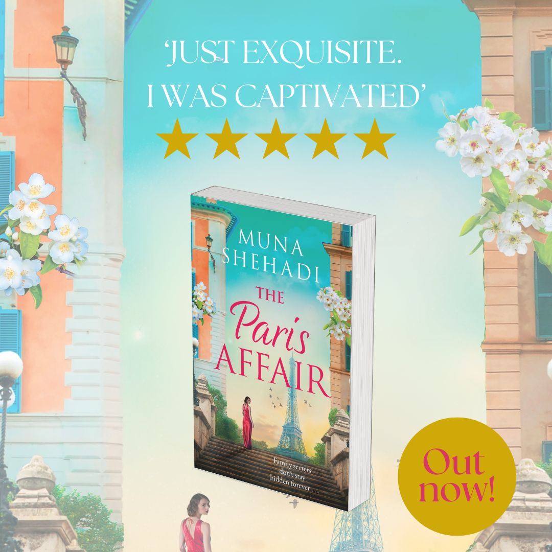 Headline Fiction (@headlinefiction) on Twitter photo The Paris Affair is the first in <a href="/MunaShehadi/">Muna Shehadi</a>'s spellbinding dual-time narrative series, with cross-generational appeal and captivating international settings . . .
Order now in paperback and eBook!: brnw.ch/21wSrea The Paris Affair is the first in <a href="/MunaShehadi/">Muna Shehadi</a>'s spellbinding dual-time narrative series, with cross-generational appeal and captivating international settings . . .
Order now in paperback and eBook!: brnw.ch/21wSrea