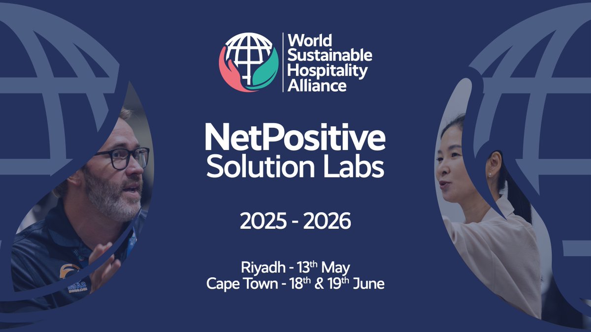 World Sustainable Hospitality Alliance (@susthosalliance) on Twitter photo #NetPositive Solution Labs are not your typical #hospitality events!
Expect:
✅ Gamified design challenge
✅ Visioning for 2030
✅ Innovation hacks
✅ Real-world tools
📍 First stop: Riyadh
Members: view our email invite to register and get 20% off your <a href="/FuturHospSummit/">Future Hospitality Summit</a> ticket! #NetPositive Solution Labs are not your typical #hospitality events!
Expect:
✅ Gamified design challenge
✅ Visioning for 2030
✅ Innovation hacks
✅ Real-world tools
📍 First stop: Riyadh
Members: view our email invite to register and get 20% off your <a href="/FuturHospSummit/">Future Hospitality Summit</a> ticket!