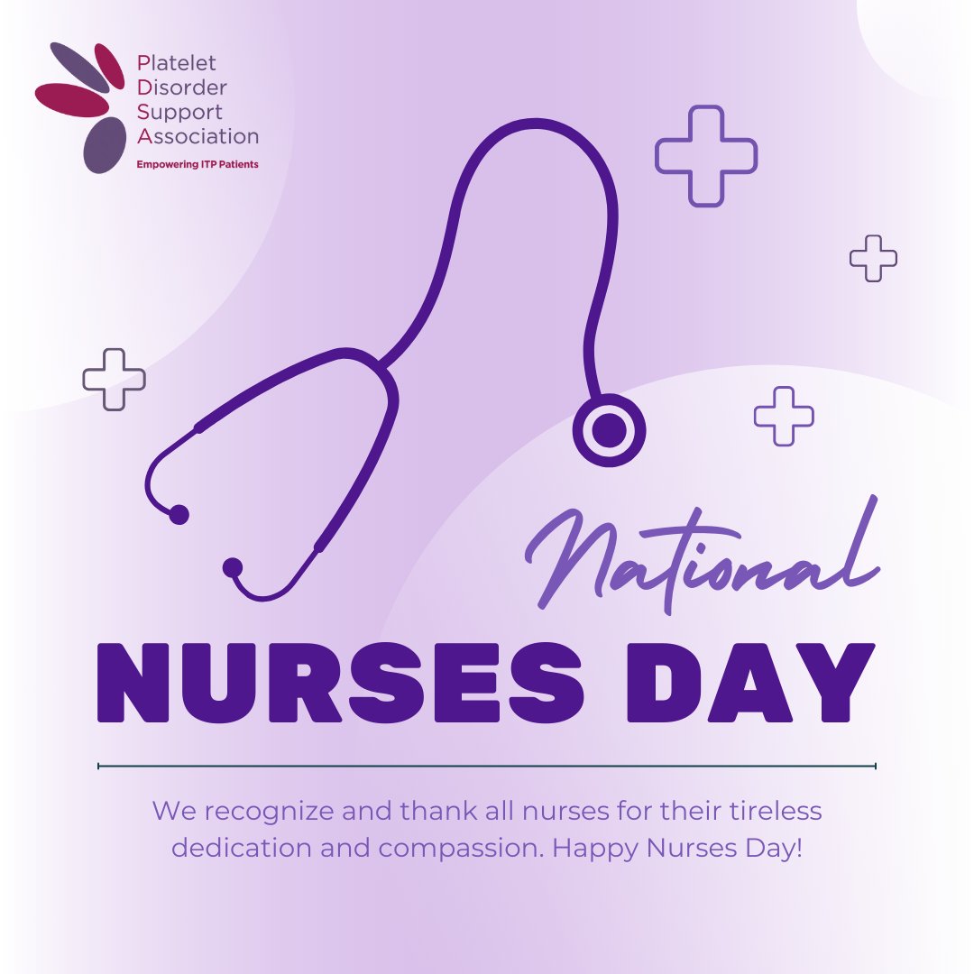 PDSA_ITP's tweet image. On National Nurse's Day, we celebrate the incredible nurses who bring light to the lives of all patients. And a special thank you to the nurses who stand by ITP patients through every challenge. #HappyNursesDay #NationalNursesDay #itp #ITPwarriors #ITPCareHeros #ITPNurse