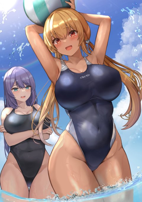 メロンブックス様のMGCリバイバルにて
競泳水着ギャルちゃんのイラストグッズ再受注行っております!
是非よろしくお願いします!
https://t.co/7WaDD7qrsg 