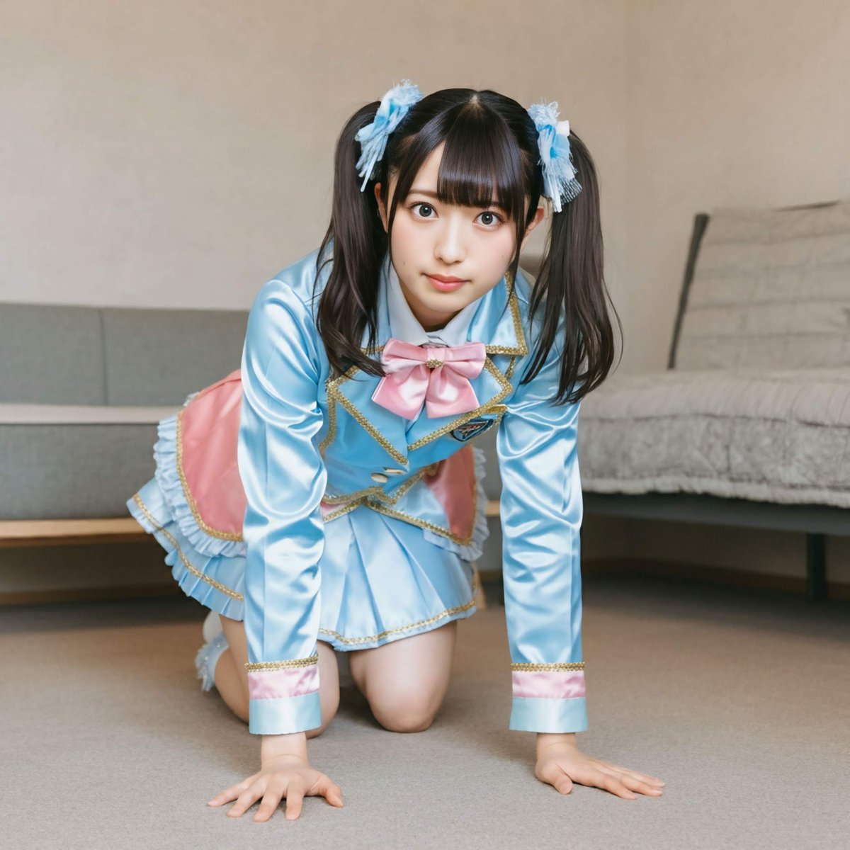 cos2023AI's tweet photo. サテンアイドル

#AI #サテン #satin #アイドル #コスプレ #Cosplay #着衣 #ツインテール https://t.co/sTlW6yBcFq