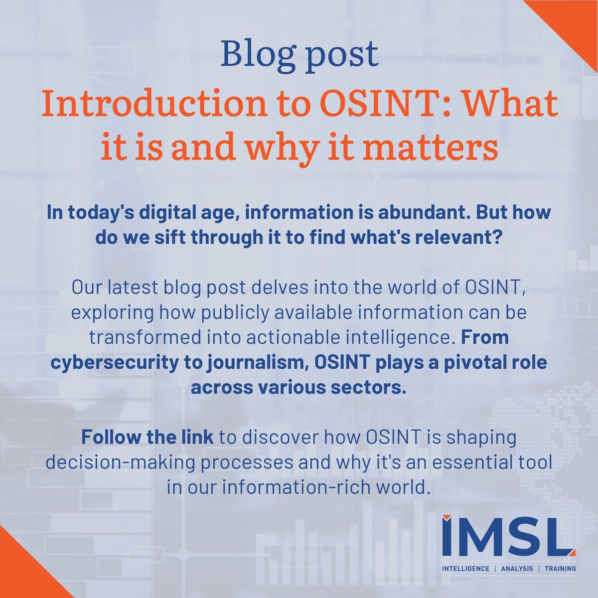 IMSLInsights's tweet photo. Read the full article here: https://t.co/SBGYVNJIxT
#OSINT #OpenSourceIntelligence #DataAnalysis #IntelligenceGathering #IMSL https://t.co/V4gcXkv1xz