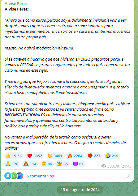 Anhgi_'s tweet image. “Estamos organizando sabotajes a los trenes”

Alvise Pérez.

#descarrilamiento 
#Adamuz