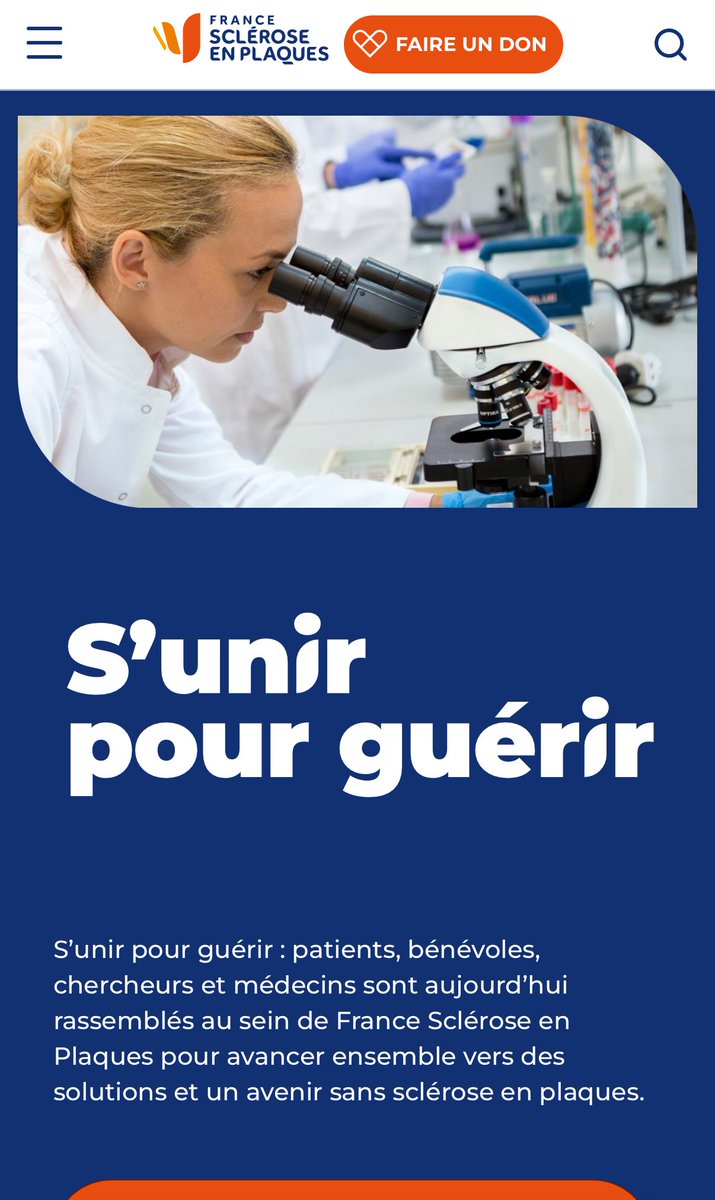 Il est en ligne ! France Sclérose en Plaques a le plaisir de vous présenter son tout nouveau site web : plus clair, plus accessible, plus proche de vous. Découvrez-le dès maintenant :
👉 urlr.me/c2WuCA
<a href="/France_SEP/">France Sclérose En Plaques</a>