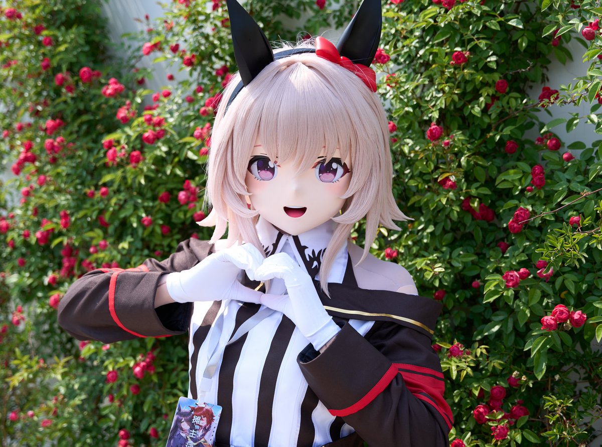 机伶爱你哦～❤️
🎭<a href="/Huyaoshouzuo/">Kigurumi狐妖手作</a>
#kigurumi   #ウマ娘
#カレンチャン
📸<a href="/Sharcii2/">MR.KUMA</a>