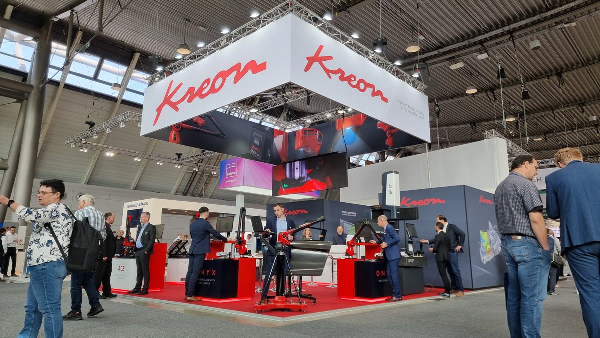 Kreon_Tech's tweet image. Day 1️⃣ at @Control_Messe kicks off with our amazing team in action!

Come meet us at Hall 3 Booth 3401 and discover Kreon’s latest 3D scanning innovations to tackle all your inspection challenges.🚀 

#Control2025 #Kreon3D #3DScanning #Metrology #Innovation #QualityControl