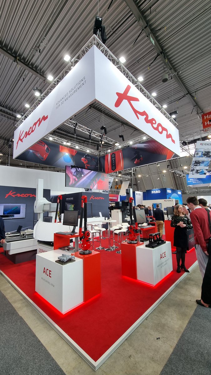 Kreon_Tech's tweet image. Day 1️⃣ at @Control_Messe kicks off with our amazing team in action!

Come meet us at Hall 3 Booth 3401 and discover Kreon’s latest 3D scanning innovations to tackle all your inspection challenges.🚀 

#Control2025 #Kreon3D #3DScanning #Metrology #Innovation #QualityControl