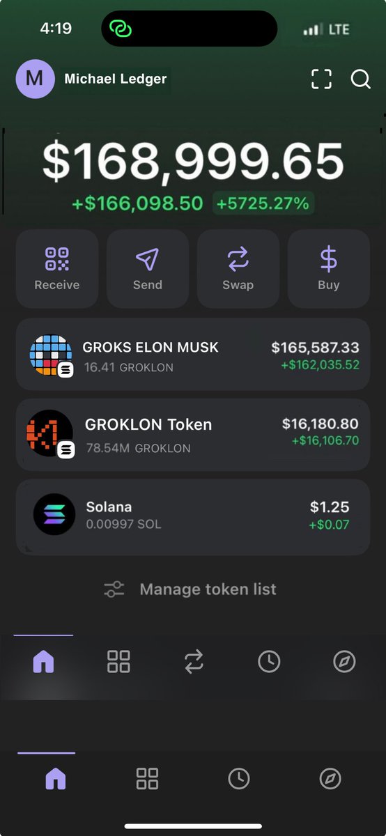 Memcoinledger's tweet photo. Shilled $GROKLON at 10k MC — cashed out at 1.4M. Next one’s loading. DM to get in early. Degen only…….

$DEGEN

#GROKLON $MFERS $TKNZ $BWAH $ROBOC $FOMO $VINE $PENGU $YE
#KOBUSHI $SATO $KAZE $PUFF $CHACHA $FAGS #PARTYHAT $FARM $WAGMI #CHILLHOUSE $URMOM https://t.co/TFrinYr0VH