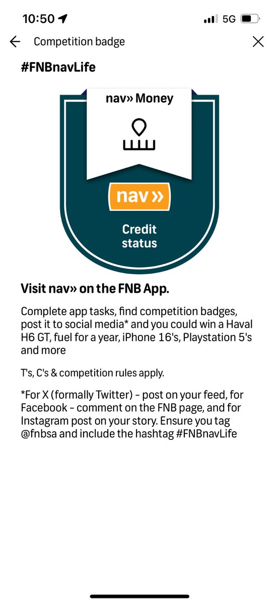 Sesethu997's tweet photo. #FNBnavLife https://t.co/pqfiWlg0Yk
