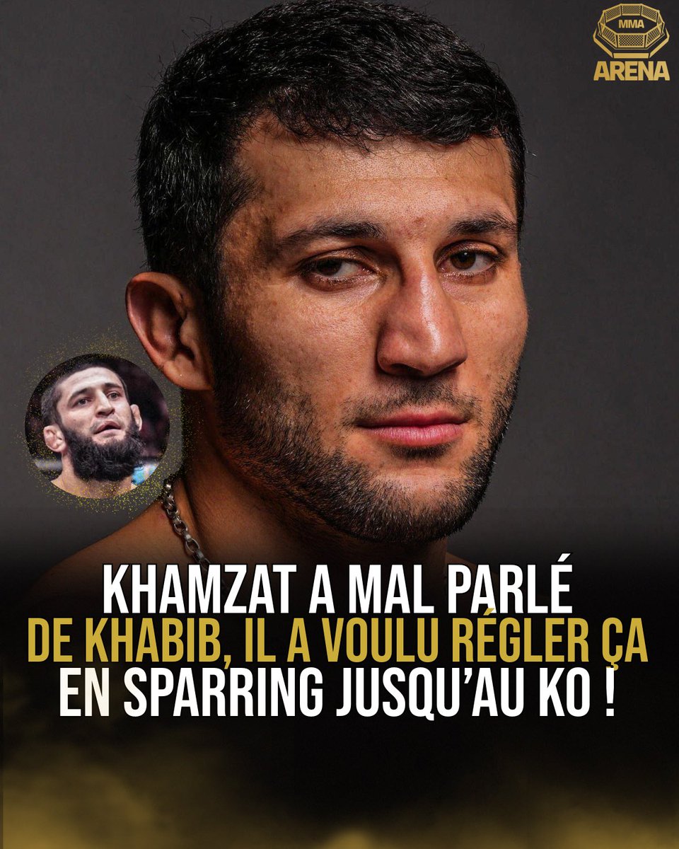 AZAMAT BEKOEV 🇷🇺 ÉTAIT PRÊT POUR UN SPARRING JUSQU’AU KO AVEC KHAMZAT CHIMAEV 🐺

🗣️: " Il avait mal parlé de Khabib et d’un coach à moi, ce qui m’avait énervé.
Je l’ai donc call out, et je l’ai ensuite croisé en Thaïlande, au Tiger Muay Thai.

Je lui ai dit : « Eh, je suis là,