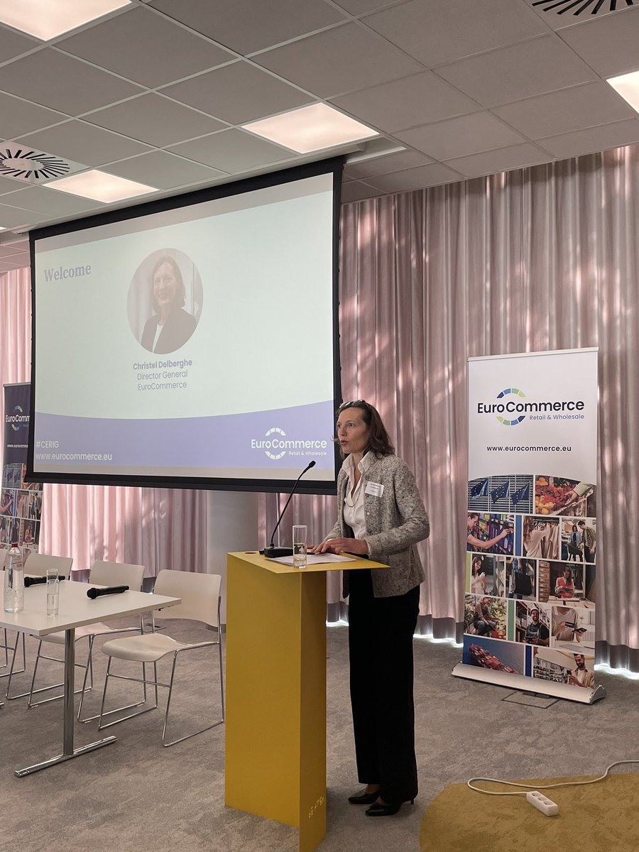 EuroCommerce (@eurocommerce) on Twitter photo 📢 #LiveNow at our Consumer Electronics Retail Day
After the opening by our DG <a href="/CDelberghe/">Christel Delberghe</a>, we learned more about the Consumer electronics sector and circular economy with our speakers <a href="/AntonDelbarre/">Anton Delbarre</a> and Aurel Ciobanu-Dordea
❗️Stay tuned for more!
#CERIG 📢 #LiveNow at our Consumer Electronics Retail Day
After the opening by our DG <a href="/CDelberghe/">Christel Delberghe</a>, we learned more about the Consumer electronics sector and circular economy with our speakers <a href="/AntonDelbarre/">Anton Delbarre</a> and Aurel Ciobanu-Dordea
❗️Stay tuned for more!
#CERIG