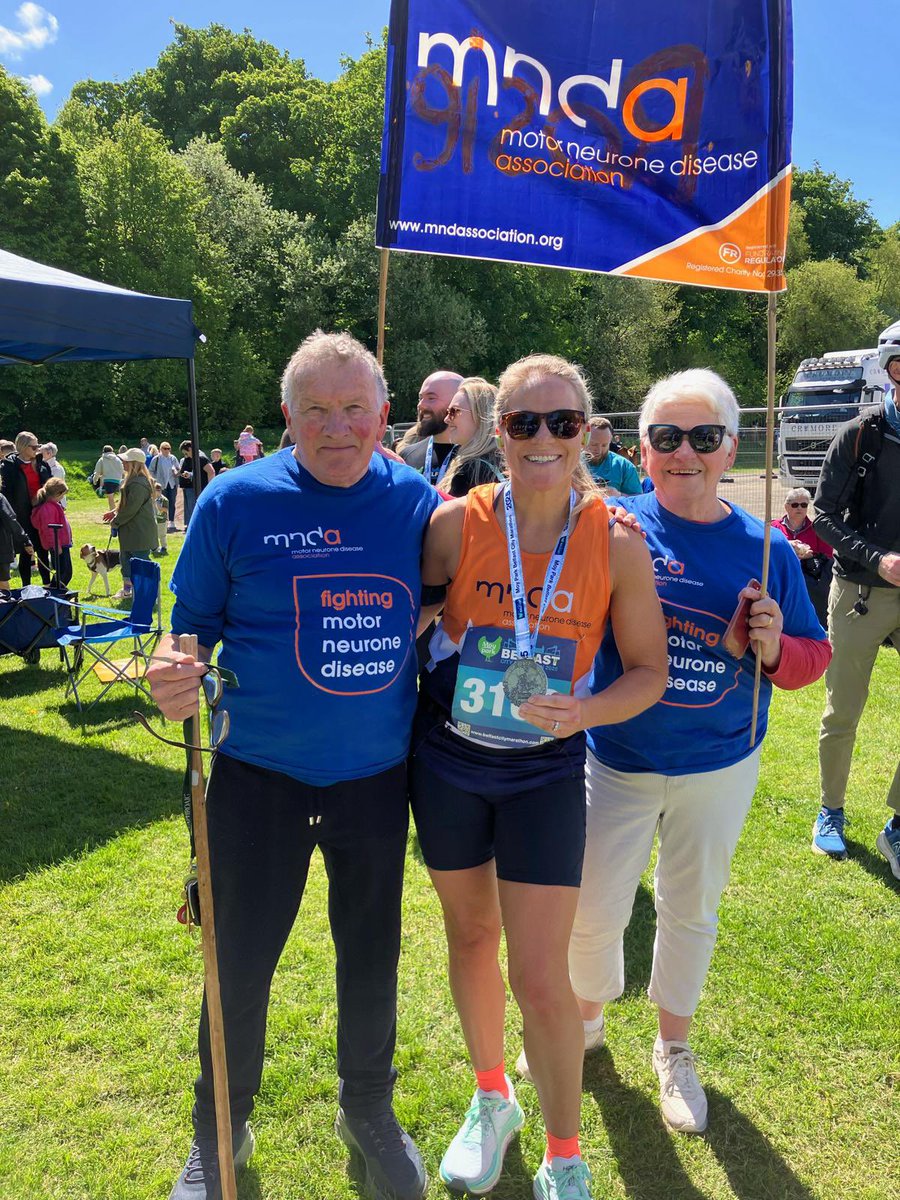 MNDA_NI's tweet photo. How are the legs feeling today #TeamMNDA?!
THANK YOU all again for supporting MNDA NI, people living with MND and their families. It was so fantastic to see so many blue and orange shirts out on the marathon course on Sunday.
Here are a few of our runners! https://t.co/Jq0o3ESrV6