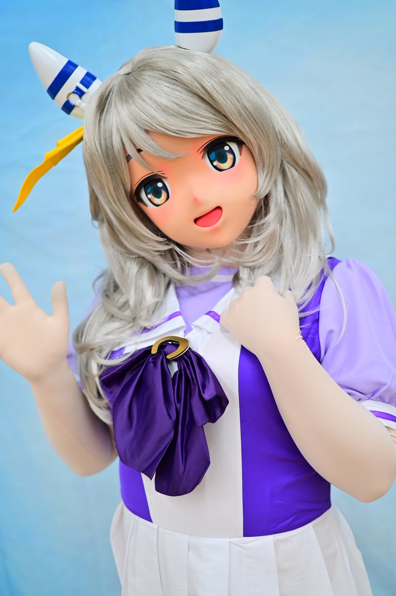 「はい、ヒシミラクルです。そこはかとなく？いい感じで、がんばっていけたらいいなぁ、と思うので、よろしくお願いします～」

先日の #kig_doll2 でふつ〜のウマ娘ヒシミラクルをお披露目してました
お面:<a href="/SIGMA93996951/">造型工房SIGMA公式</a> 
Special Thx:<a href="/satoken1031/">さとけん</a> 、<a href="/flapper_alice/">有明アリス</a>