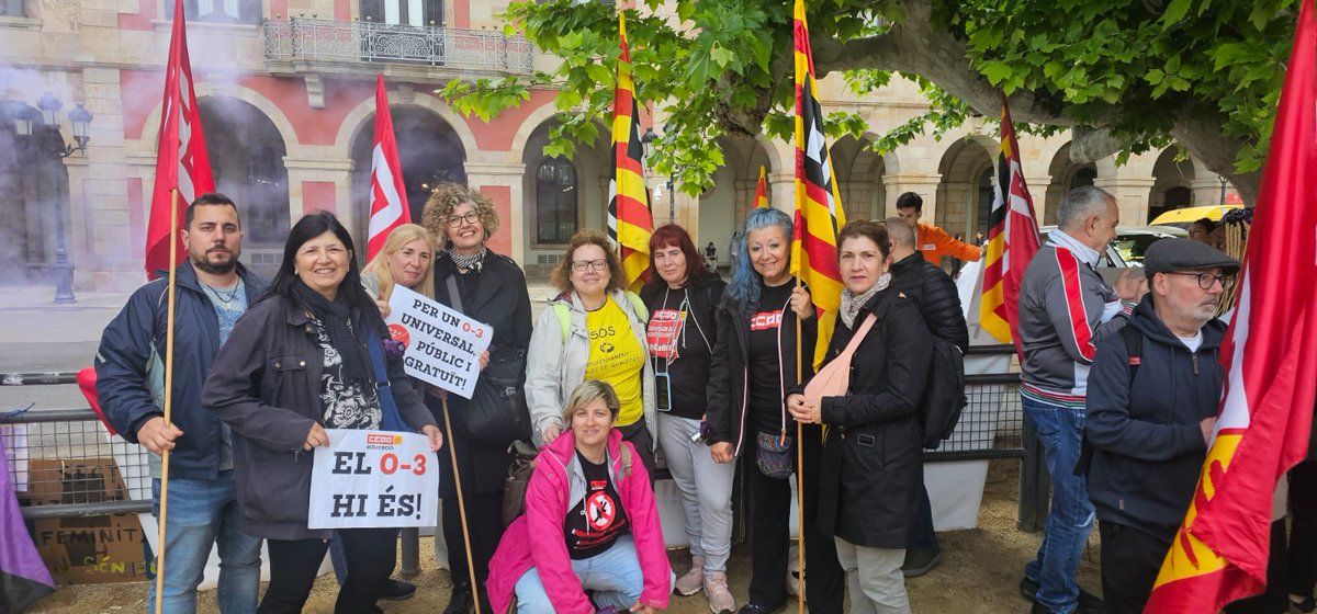 ⭕ CCOO AJT BCN (@ccooajtbcn) on Twitter photo 📍 Som al Parlament ! 💪🏼
Lluitem pels drets de la petita infància i les seves treballadores!
Defensem el 0-3❗
CCOO Educació Ajuntament de Barcelona <a href="/CCOOAJTBCN/">⭕ CCOO AJT BCN</a> 📍 Som al Parlament ! 💪🏼
Lluitem pels drets de la petita infància i les seves treballadores!
Defensem el 0-3❗
CCOO Educació Ajuntament de Barcelona <a href="/CCOOAJTBCN/">⭕ CCOO AJT BCN</a>