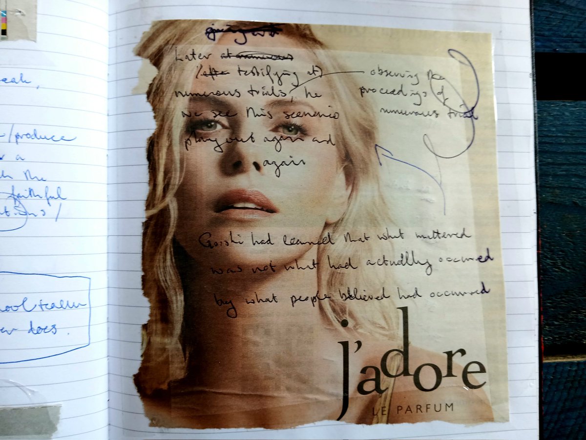 GMacraeBurnet's tweet image. To get you in the mood for Thursday's paperback publication of A Case of Matricide, here are a few pages from my notebook ✍️
#acaseofmatricide #gorski