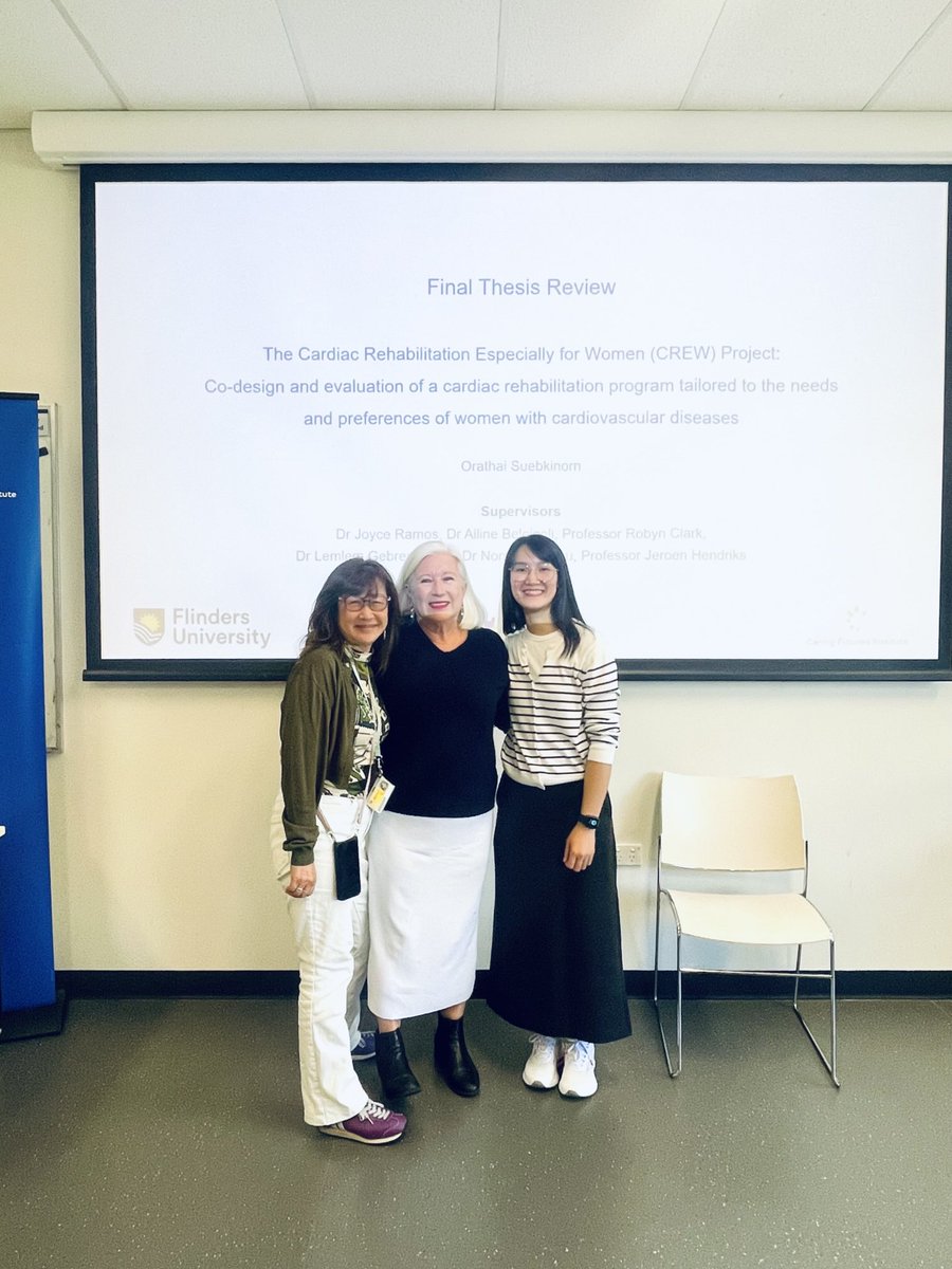 Distinguished Emeritus Prof Robyn A Clark (@clark_ra) on Twitter photo Congratulations to our amazing PHD Ora on a brilliant final thesis presentation today …the journey is nearly done….!<a href="/CHAPproject/">Country Heart Attack Prevention (CHAP) Project</a> <a href="/CREWProject_Au/">CREW Project</a> <a href="/FlindersCFI/">Flinders Caring Futures Institute</a> <a href="/SAHMRI_Heart/">SAHMRI Heart</a> <a href="/ACRA_ACRA/">ACRA</a> <a href="/ACNC1/">Australasian Cardiovascular Nursing College</a> <a href="/Drlindawc/">Linda Worrall-Carter</a> Congratulations to our amazing PHD Ora on a brilliant final thesis presentation today …the journey is nearly done….!<a href="/CHAPproject/">Country Heart Attack Prevention (CHAP) Project</a> <a href="/CREWProject_Au/">CREW Project</a> <a href="/FlindersCFI/">Flinders Caring Futures Institute</a> <a href="/SAHMRI_Heart/">SAHMRI Heart</a> <a href="/ACRA_ACRA/">ACRA</a> <a href="/ACNC1/">Australasian Cardiovascular Nursing College</a> <a href="/Drlindawc/">Linda Worrall-Carter</a>