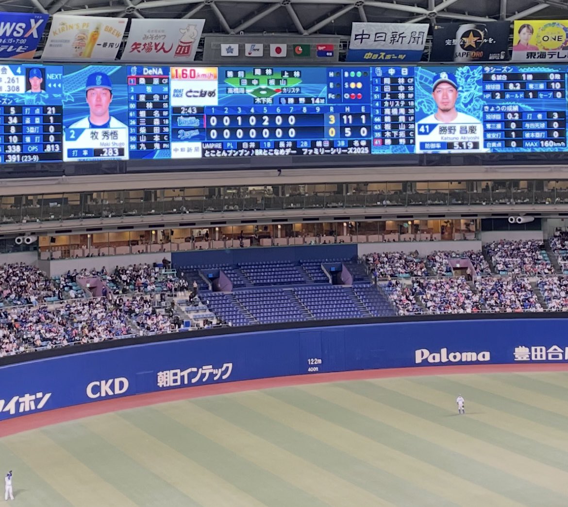 今日は、まけほーでしたが②

勝野がMAX160キロ⚾️⚾️😳😳
これ、中日の日本人最速記録じゃなかろーか🧐