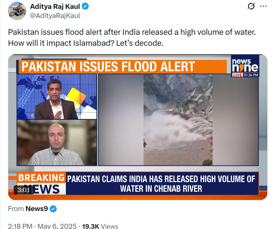 sidds2012's tweet photo. Real Tough Competetion between @_pallavighosh and @AdityaRajKaul
Here two stories, one of yesterday and one of today!!!!!
Nothing more than #Jingoism and just passing the Parcel...Think about the level of #Journalism we live, amidst....
Ghar se Nikalte Hi..... Kuchh door Chalte Hi....
#IndiaPakistanWar #IndiaPakistanTensions #IndiaPakistan #MetGala #MetGala2025