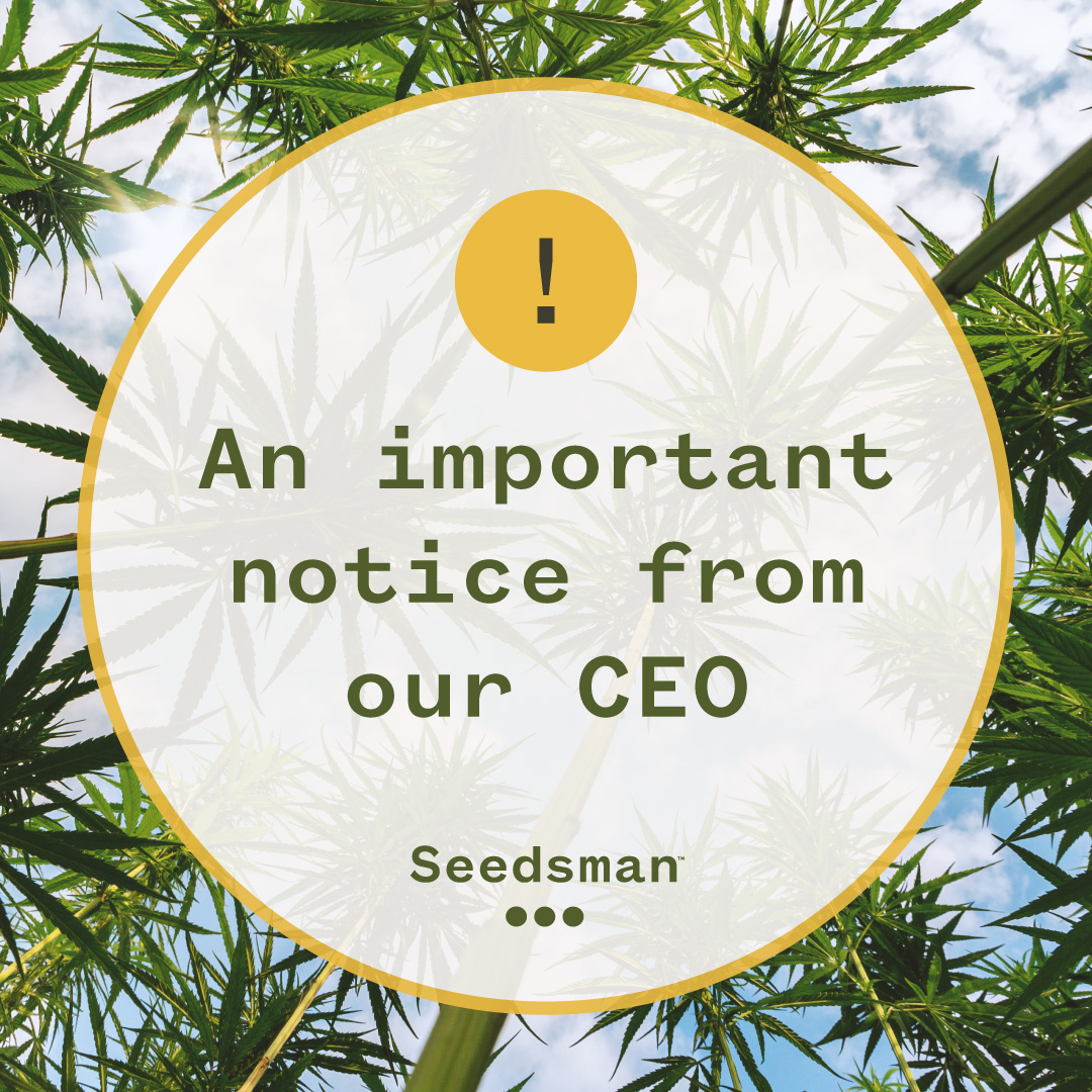 SeedsmanSeeds's tweet image. We’ve seen an increase in fake accounts and misleading messages, and we want to make it absolutely clear that our only official sales channel is our website. If you ever see someone claiming to sell Seedsman products via DMs or social posts, please know it’s not us.