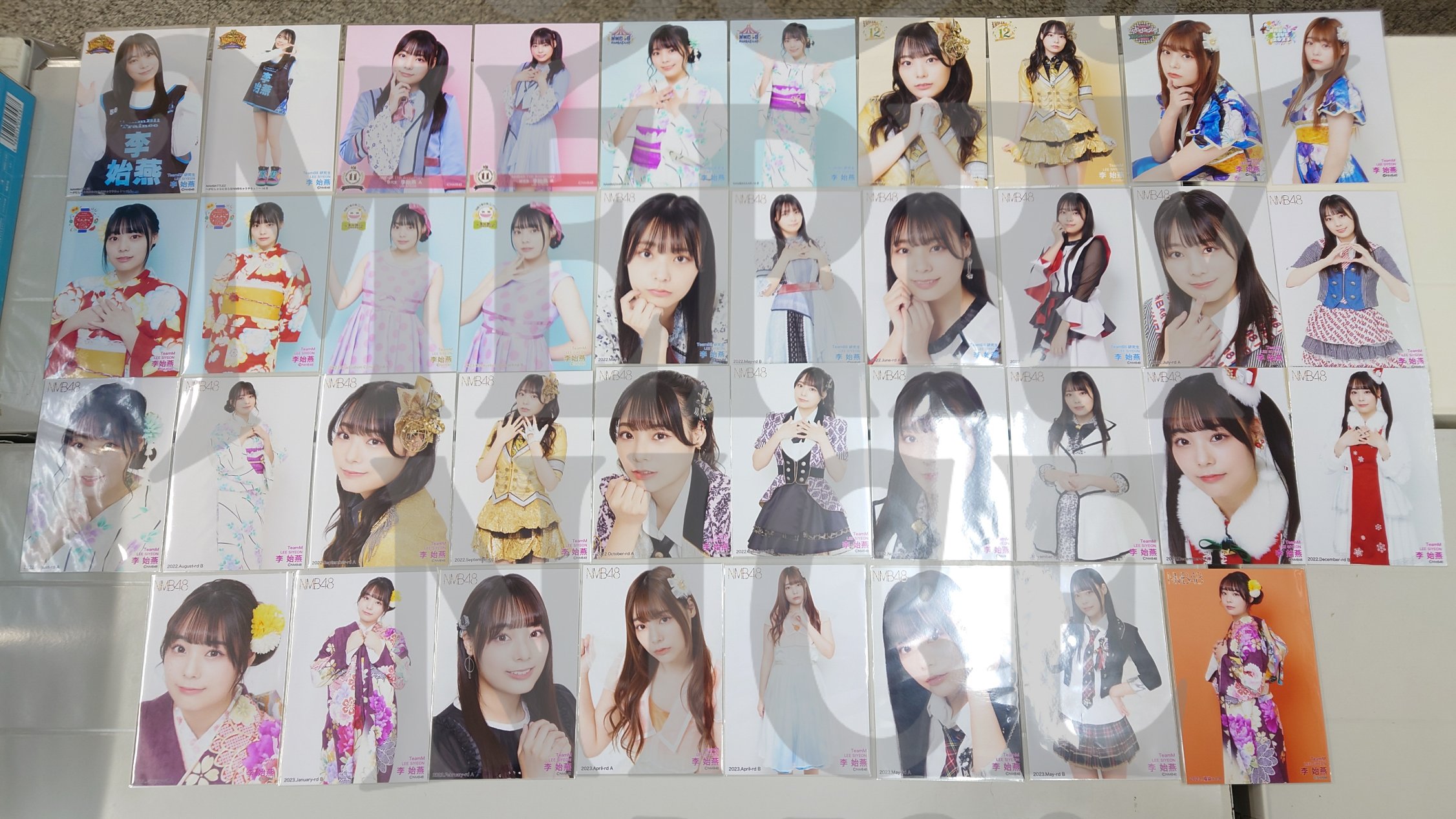 NMB48 李始燕 直筆　サイン　生写真 2023 May NMB48 李始燕 直筆 サイン 生写真 2023 May（MerryNice / メリー