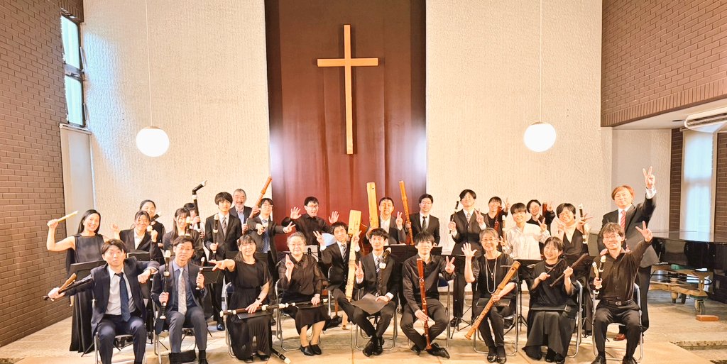 第6回つくばリコーダー合宿合同コンサートCoda 終演いたしました！
みなさまご来場ありがとうございました！！