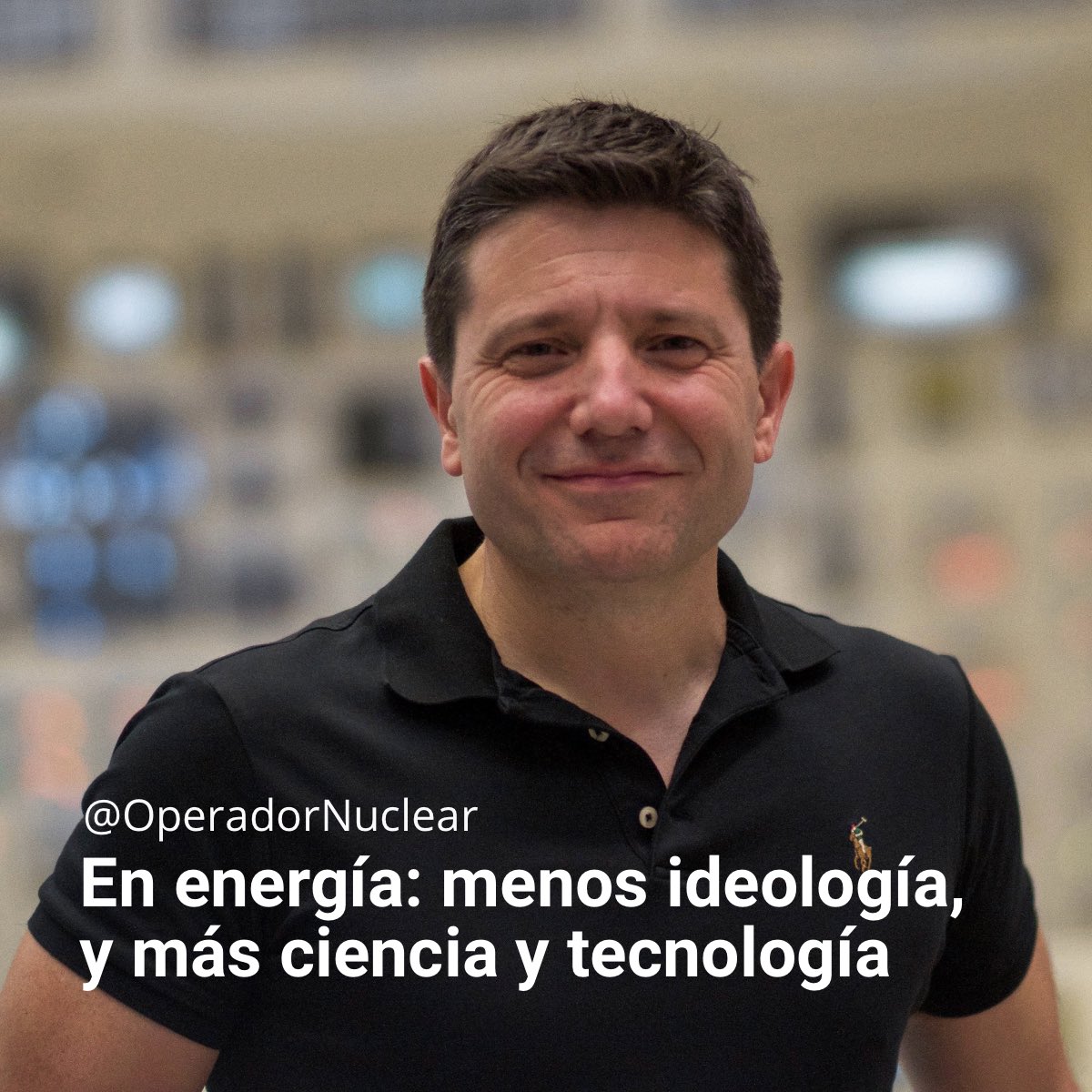 Soy un profesional nuclear con 27 años de experiencia. En mi tiempo libre, sin apoyo económico y con total independencia, divulgo sobre ciencia y tecnología nuclear. Lo hago por vocación, con pasión y convicción. Defender y promover la energía nuclear y las renovables no es de