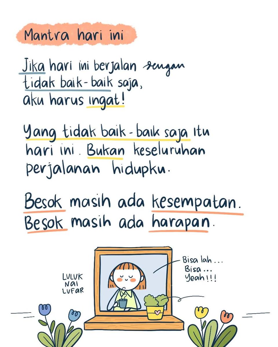Mantra hari ini :