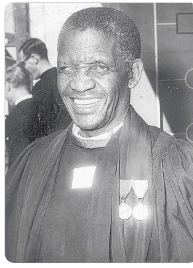 HistorySAZAR's tweet image. Rev James A Calata (1895-1983) was an Anglican clergyman, political activist and a leading figure in ANC politics of the 1930's and 1940's. The ascendency of Dr Xuma to the Presidency of the ANC was  orchestrated by the Rev. Fort Calata, one of the Cradock Four, was his grandson