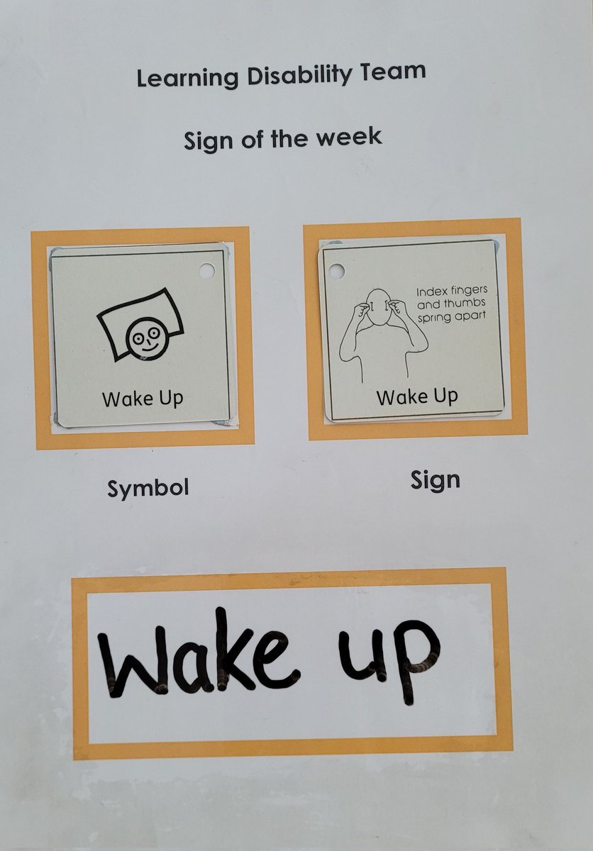 Good morning. How was your bank holiday weekend?
We are starting a new theme this week, introducing 'instructions'
Our sign this week is wake up