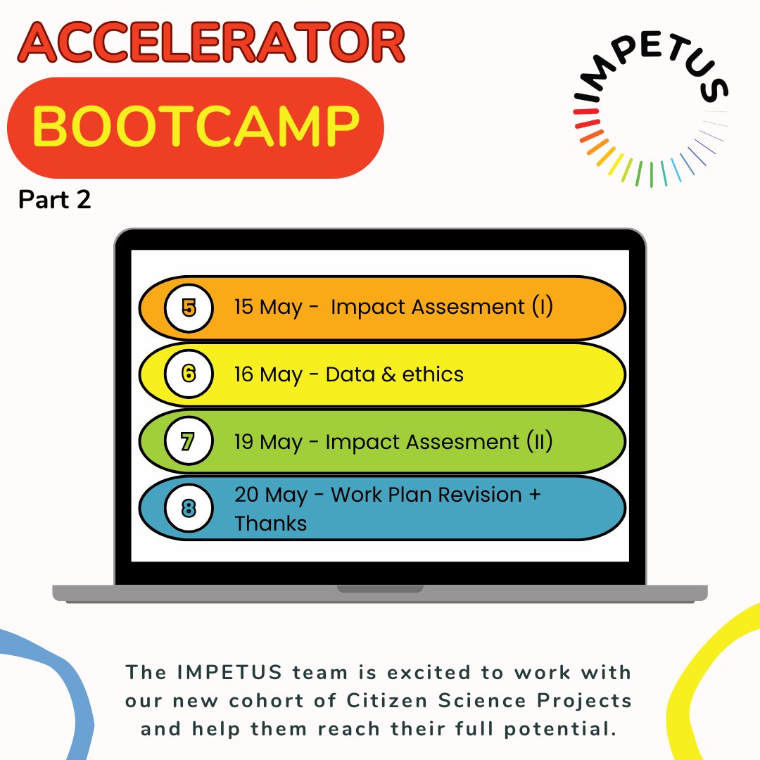 impetus4cs's tweet image. This week, the 2025 #IMPETUS4CS accelerator kicks off with our CSI BootCamp, an intensive training to prepare our new Citizen Science cohort for the months ahead. 

We're excited to support them on their journey

#citizenscience #circularcommunities #inclusion #publictrust