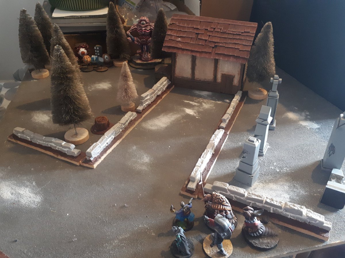 GodComplexRPG's tweet photo. Gota get in some playtesting 

#godcomplexroleplayinggame
#tabletopwargaming #tabletopwargames #miniaturewargaming
#miniaturewargames #wargames #miniatures https://t.co/skVqZi3bHM