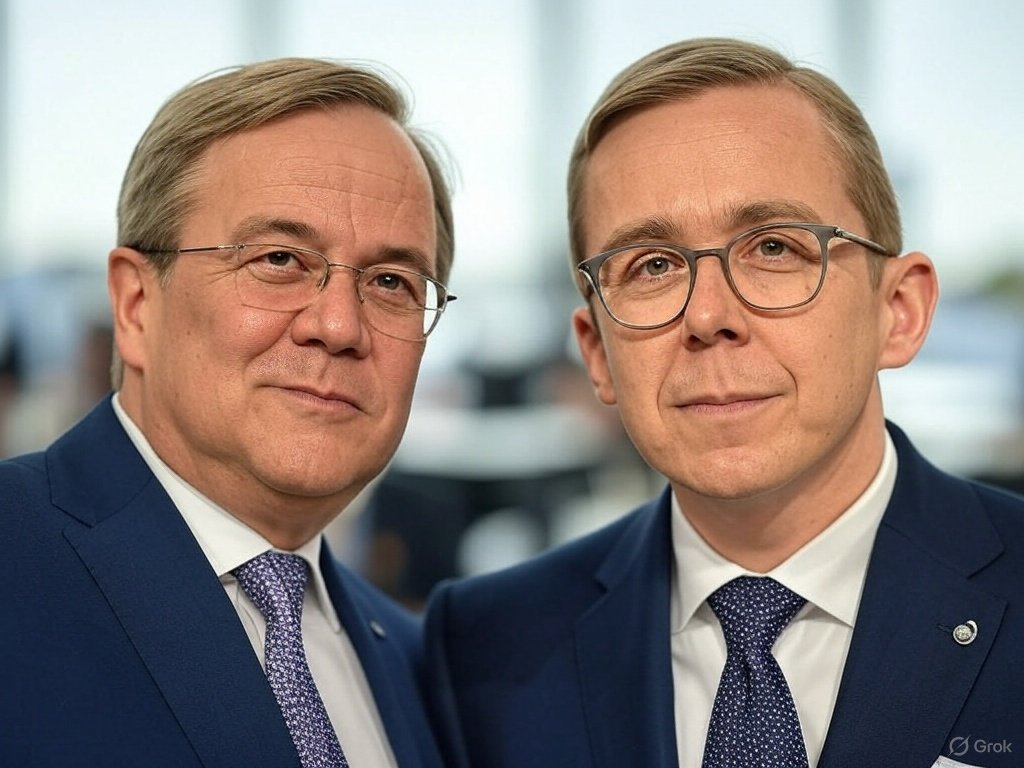 GERÜCHT! 🍿 Nach der Pleite von Friedrich Merz bei der Kanzlerwahl tendiert die Union bei Neuwahlen zu einem Kanzlerkandidatenduo aus Armin Laschet und Philipp Amthor.