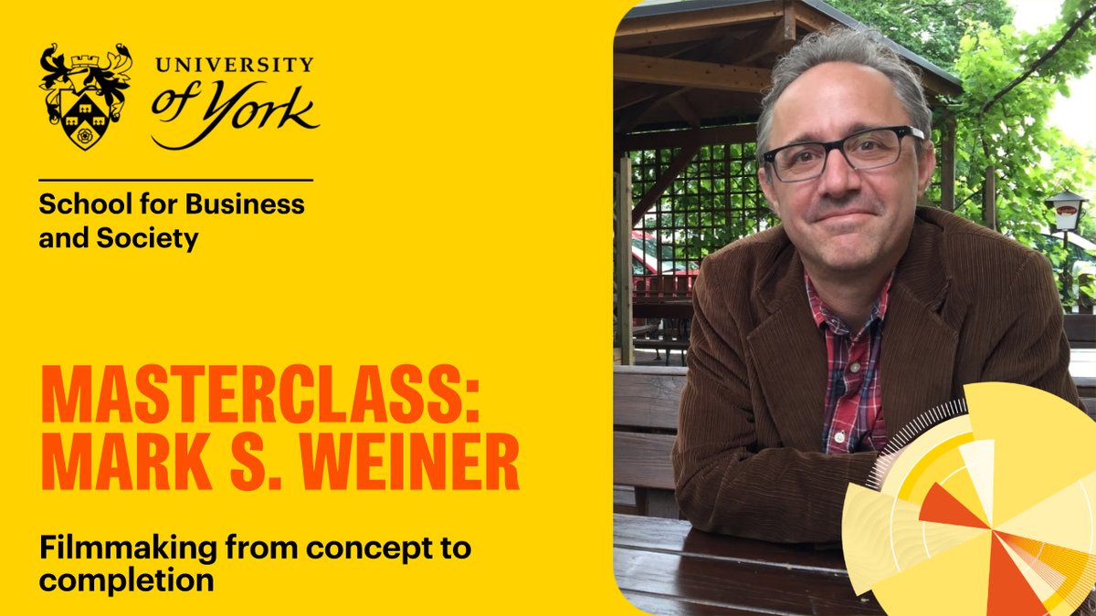 🎦 In our latest Masterclass, Mark S. Weiner, explores “Filmmaking from Concept to Completion”. 

Mark takes us behind the scenes of his film and what it takes to bring a project like this to life — from initial concept to delivery to a global audience: youtu.be/hYq7K3sT4kM