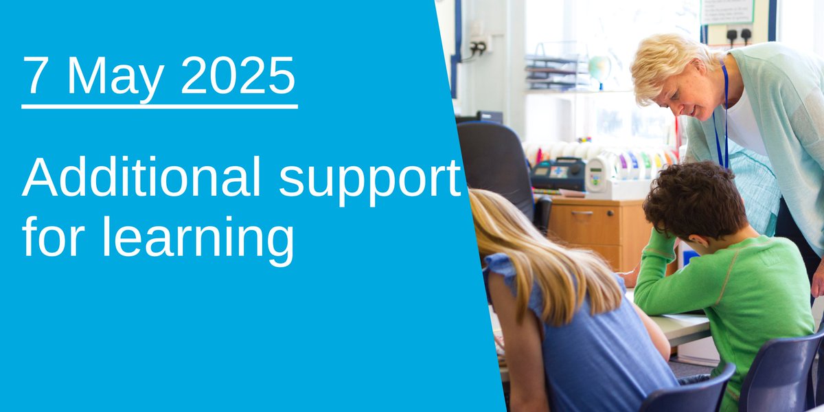 Public Audit Committee (@sp_publicaudit) on Twitter photo Tomorrow we’ll take evidence from <a href="/scotgov/">Scottish Government</a> and <a href="/COSLA/">COSLA</a> on the ‘Additional support for learning’ joint briefing from <a href="/AuditScotland/">Audit Scotland</a> and <a href="/AccCommScot/">Accounts Commission</a>.
We’ll explore issues such as mainstreaming, unmet need and data collection.
📺Watch live from 9.30 am: ow.ly/tnMy50VNstV Tomorrow we’ll take evidence from <a href="/scotgov/">Scottish Government</a> and <a href="/COSLA/">COSLA</a> on the ‘Additional support for learning’ joint briefing from <a href="/AuditScotland/">Audit Scotland</a> and <a href="/AccCommScot/">Accounts Commission</a>.
We’ll explore issues such as mainstreaming, unmet need and data collection.
📺Watch live from 9.30 am: ow.ly/tnMy50VNstV