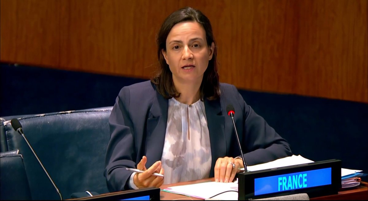 At the 2025 #NPT #PrepCom, 🇫🇷 delivered a joint statement on behalf of 80 countries &amp; the EU.

We condemn the DPRK's unlawful nuclear &amp; missile activities and reaffirm our commitment to the #nonproliferation regime. 

Read our full statement here: urlr.me/gSGjcW