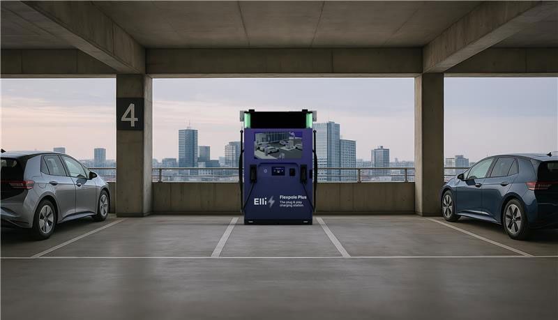 VW präsentiert überarbeitete Batterie-Schnellladesäule buff.ly/9tD2T32