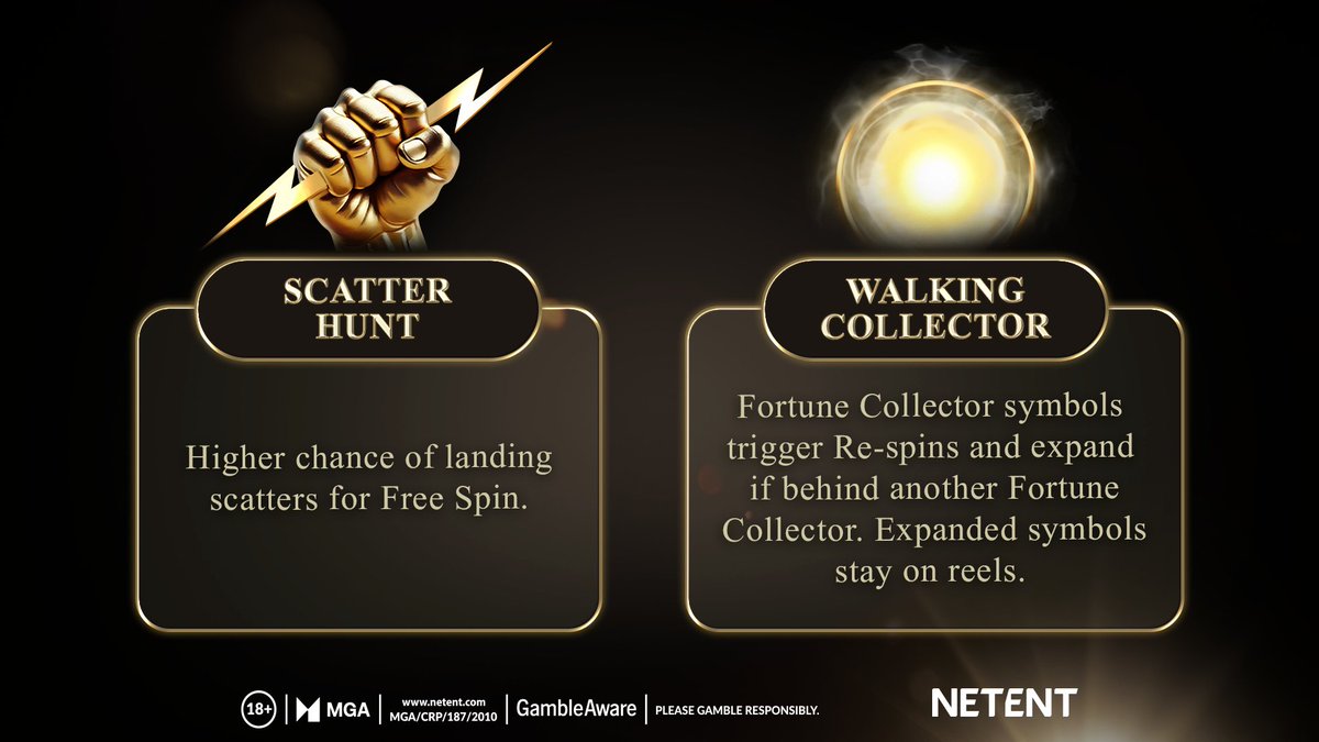 NetEntOfficial's tweet image. Choose your path: Divine Spins or Fortune Spins?
Only the bold unlock the light… are you ready to rise? 💀🖤
#DivineFortuneBlack #SlotLegends #NetEnt #Features #Elevate
🔞 GambleAware.org