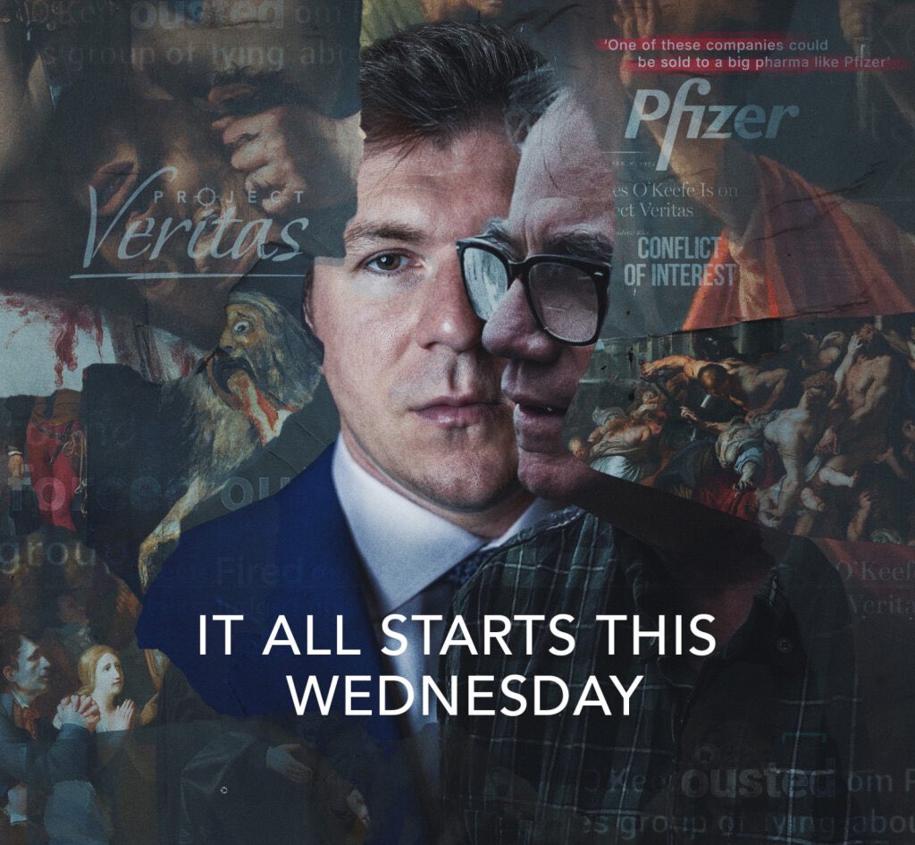 spygategermany's tweet photo. Am Mittwoch wird der US-Amerikaner James O‘Keefe, der bereits bei Project Veritas enthüllte, daß Pfizer von Anfang an von der fehlenden Wirkung und zahlreichen Nebenwirkungen der „Impfung“ wußte, eine neue Story enthüllen, die so heiß ist, daß er seit Tagen um sein Leben bangt. https://t.co/uQF5lSfg6u