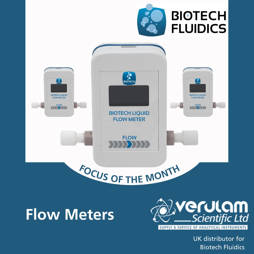 Biotech Fluidics Liquid Flow Meters: Continuous flow rate measurement without interference

Read more - verulamscientific.com/focus-of-the-m…

 #GradientHPLC #Flowchemistry #Flowprofile #Reagentdispensing #Continuousflowmonitor #Qualityassurance #Processvalidation #BiotechFluidics