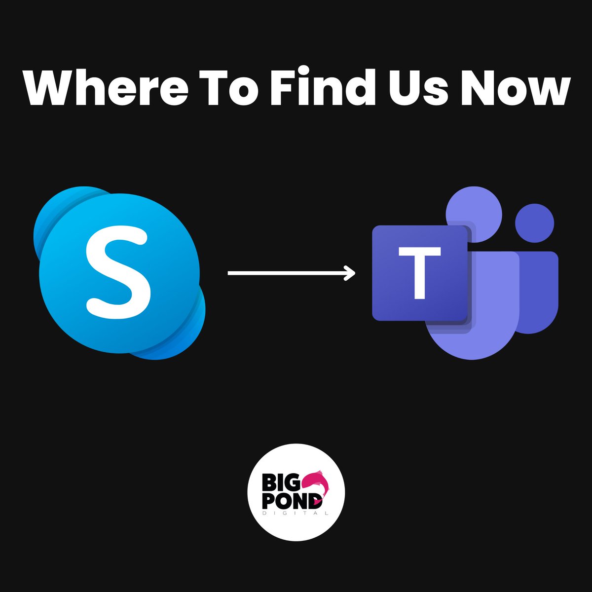So Skype officially 'retired' yesterday (Rest In Peace) &amp; we've made the move to Microsoft Teams.🤳
Good news:  it looks pretty much exactly the same. 
For our clients,  if you've always messaged us on Skype, you know where to find us now.

#skype #microsoftteams #microsoft
