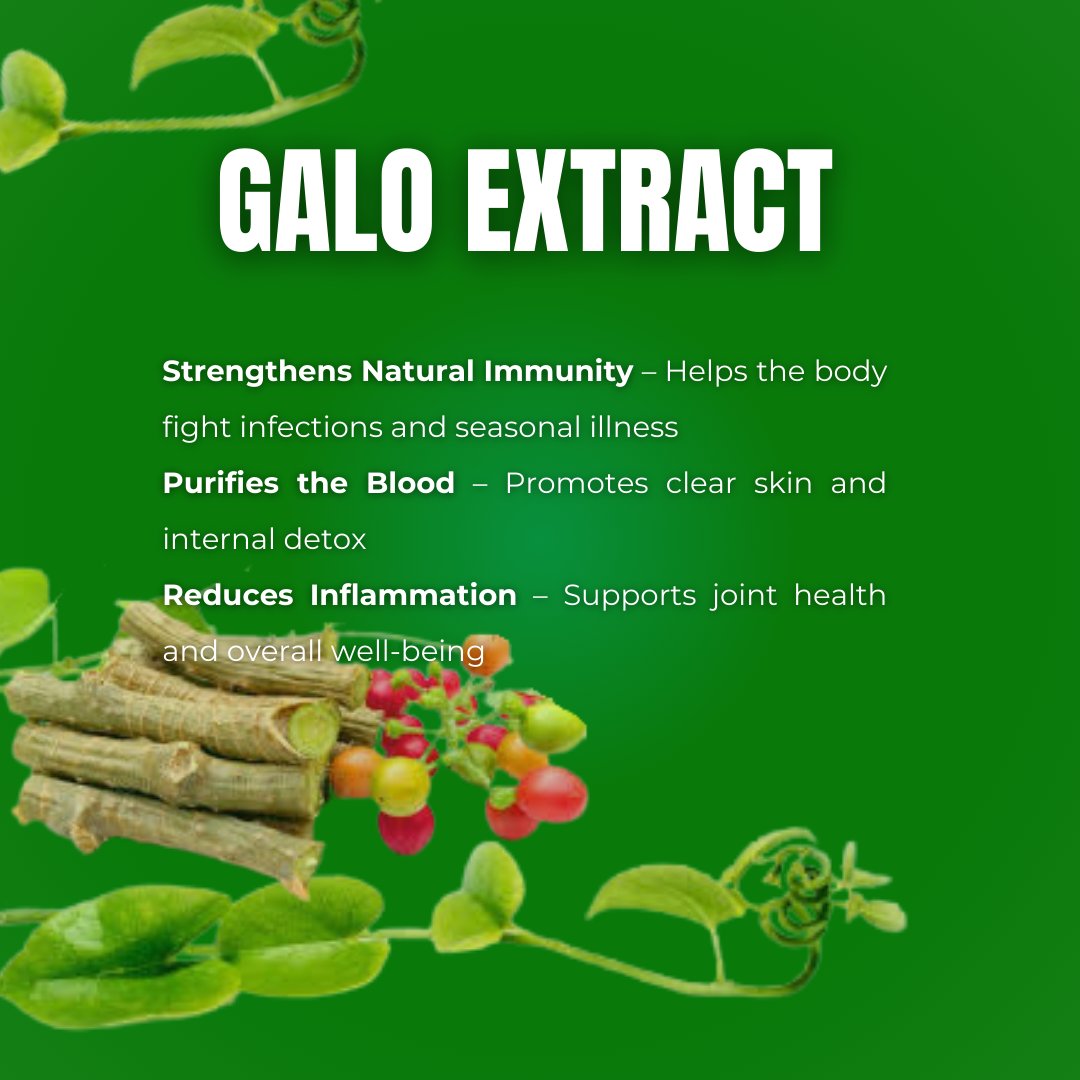 immunokris's tweet image. Feeling run-down or prone to frequent illness?

It’s time to recharge your inner defenses with Galo Extract (Giloy) — the time-tested Ayurvedic herb infused in Immunokris.

#Immunokris #ImmunityBooster #Ayurvedicmedicine #Naturalhealth #GiloyExtract #GaloPower #Naturalwellness