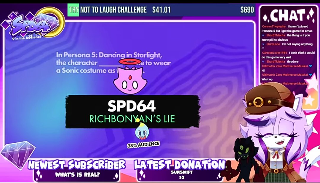 That one stream i put <a href="/SPD64/">SPD64</a> as an answer LOL