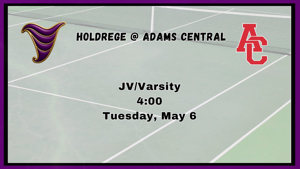 Good luck to the track and tennis teams today!

3:00 Track @ Decatur Community Invite @ Oberlin, KS

4:00 JV/V Tennis @ Adams Central 

Go Dusters!!!