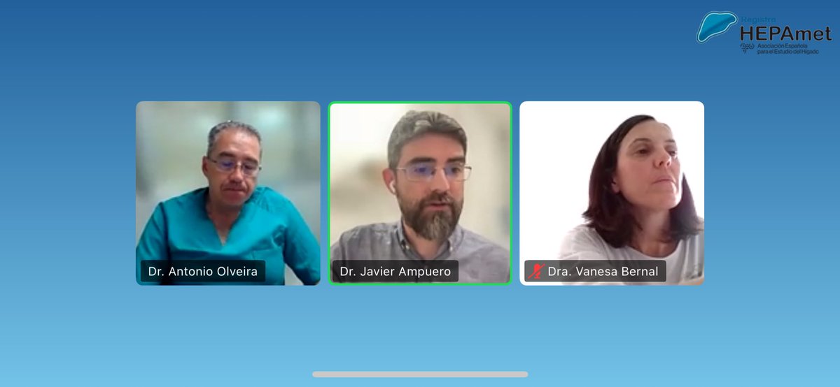 Asociación Española para el Estudio del Hígado (@aeehliver) on Twitter photo 📹Ya está disponible en nuestro Canal YouTube el vídeo del webinar del Registro #HEPAmet "Tratamiento farmacológico de la Enfermedad Hepática Metabólica: ¿Qué podemos hacer hoy?" del pasado día 29 de abril, organizado por el director del Registro, <a href="/Dr_Ampuero/">Javier Ampuero</a>.
¿Quieres volver a 📹Ya está disponible en nuestro Canal YouTube el vídeo del webinar del Registro #HEPAmet "Tratamiento farmacológico de la Enfermedad Hepática Metabólica: ¿Qué podemos hacer hoy?" del pasado día 29 de abril, organizado por el director del Registro, <a href="/Dr_Ampuero/">Javier Ampuero</a>.
¿Quieres volver a