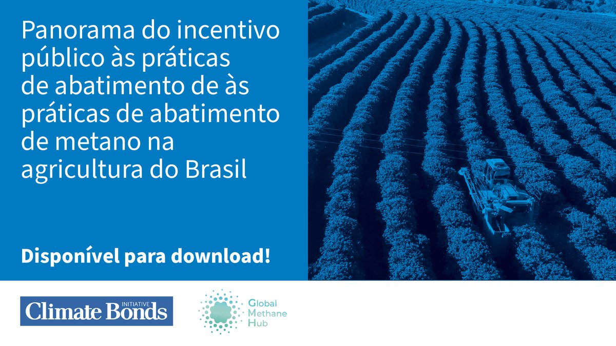 🇧🇷 Novo relatório revela o papel estratégico da #agropecuária na redução das emissões de #metano no Brasil, que hoje representam 25% das nossas emissões totais de gases de efeito estufa. 📘 Leia o relatório completo 🔗climatebonds.net/resources/repo…