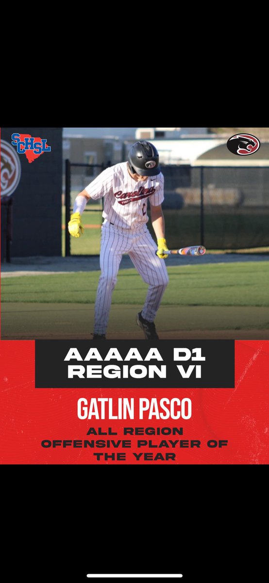 Excited that I was chosen for offensive player of the year in the region!!